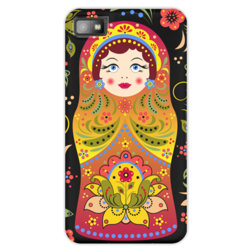 Заказать чехол для Samsung Galaxy S5/S4/S3 в Москве. Чехол для Blackberry Z10 Матрёшка от Ирина - готовые дизайны и нанесение принтов.