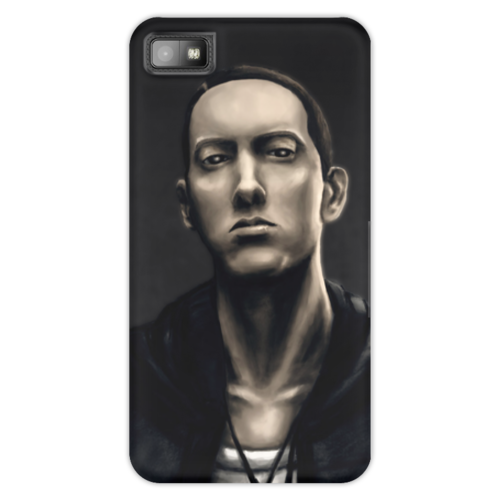 Заказать чехол для Samsung Galaxy S5/S4/S3 в Москве. Чехол для Blackberry Z10 Eminem Art от Ksant DS - готовые дизайны и нанесение принтов.