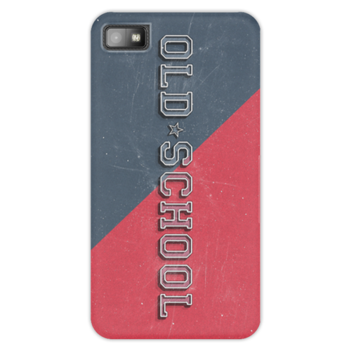 Заказать чехол для Samsung Galaxy S5/S4/S3 в Москве. Чехол для Blackberry Z10 Old School Style от Leichenwagen - готовые дизайны и нанесение принтов.