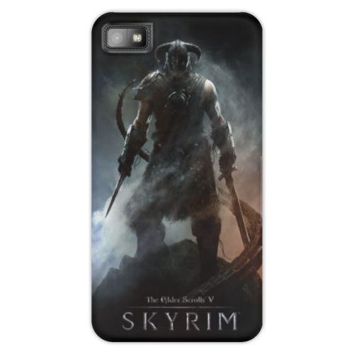 Заказать чехол для Samsung Galaxy S5/S4/S3 в Москве. Чехол для Blackberry Z10 Skyrim от Curipopik - готовые дизайны и нанесение принтов.