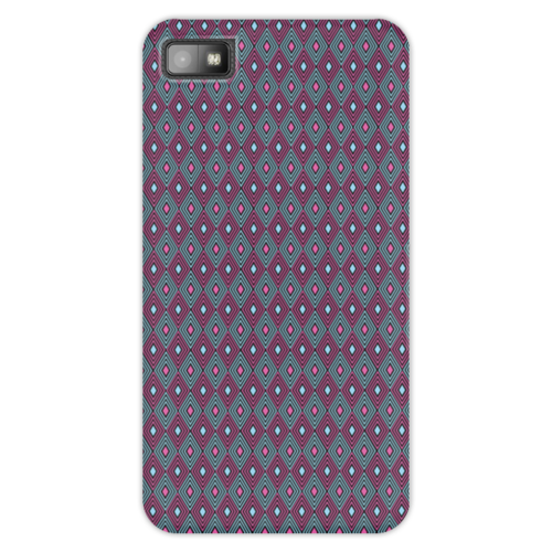 Заказать чехол для Samsung Galaxy S5/S4/S3 в Москве. Чехол для Blackberry Z10 Геометрический узор от valezar - готовые дизайны и нанесение принтов.
