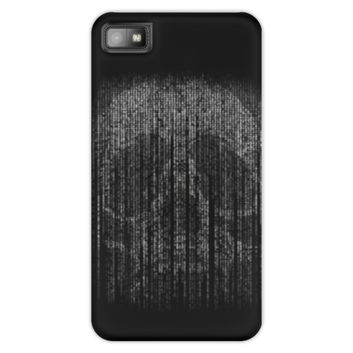 Заказать чехол для Samsung Galaxy S5/S4/S3 в Москве. Чехол для Blackberry Z10 Голограмма череп от weeert - готовые дизайны и нанесение принтов.