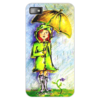 Заказать чехол для Samsung Galaxy S5/S4/S3 в Москве. Чехол для Blackberry Z10 Дождик, дождик, уходи! от Рисуя Добро - готовые дизайны и нанесение принтов.