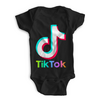 Заказать ползунки и боди в Москве. Детские боди TIK TOK (Tik Tok video) от vista12761@rambler.ru - готовые дизайны и нанесение принтов.