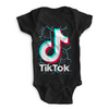 Заказать ползунки и боди в Москве. Детские боди TIK TOK (Tik Tok video) от vista12761@rambler.ru - готовые дизайны и нанесение принтов.