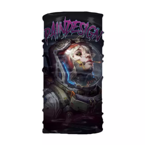 Заказать бафф в Москве. Бафф LAST BREATH - BLACK от PAIN DESIGN  - готовые дизайны и нанесение принтов.