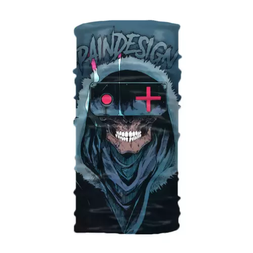 Заказать бафф в Москве. Бафф WINTER SKULL от PAIN DESIGN  - готовые дизайны и нанесение принтов.