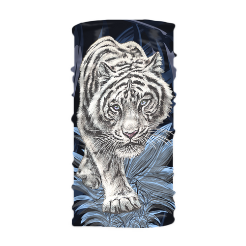 Заказать бафф в Москве. Бафф Белый тигр. от Eva De Peron.  - готовые дизайны и нанесение принтов.