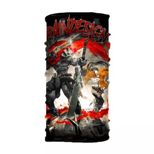Заказать бафф в Москве. Бафф OVERLORD - MOMON от PAIN DESIGN  - готовые дизайны и нанесение принтов.