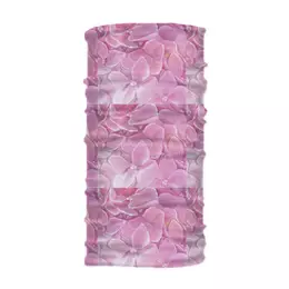 Заказать бафф в Москве. Бафф Лепестки розовой гортензии от Алёна Лебедь - готовые дизайны и нанесение принтов.