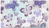 Заказать визитки в Москве. Визитная карточка Фиолетовые бабочки от weeert - готовые дизайны и нанесение принтов.
