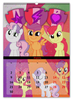 Заказать календарь в Москве. Перекидной Календарь А2 My Little Pony Color Line от shadow_dash - готовые дизайны и нанесение принтов.