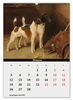 Заказать календарь в Москве. Перекидной Календарь А2 2018 год Собаки. Живопись Артура Вардля от Apfelbaum - готовые дизайны и нанесение принтов.