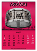 Заказать календарь в Москве. Перекидной Календарь А2 Календарь А2 ARCANUM Drum Company 2021 от Alexey Maenkov - готовые дизайны и нанесение принтов.