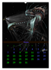 Заказать календарь в Москве. Перекидной Календарь А2 ДРАКОНЫ ФЭНТЕЗИ от robus - готовые дизайны и нанесение принтов.