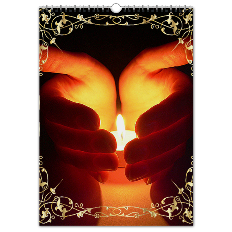printio перекидной календарь а3 фейерверк Printio Перекидной Календарь А3 Православная молитва