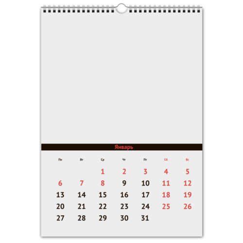 Заказать календарь в Москве. Перекидной Календарь А3 Путин следит от ml7000@mail.ru - готовые дизайны и нанесение принтов.
