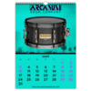 Заказать календарь в Москве. Перекидной Календарь А3 Календарь А3 ARCANUM Drum Company 2021 от Alexey Maenkov - готовые дизайны и нанесение принтов.