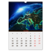Заказать календарь в Москве. Перекидной Календарь А3 NASA | НАСА от The Spaceway  - готовые дизайны и нанесение принтов.