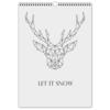 Заказать календарь в Москве. Перекидной Календарь А3 Dear Deer от Disignshop - готовые дизайны и нанесение принтов.