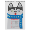 Заказать календарь в Москве. Перекидной Календарь А3 Calendar 2017. My Lovely Dog от Vasilixa - готовые дизайны и нанесение принтов.