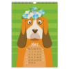 Заказать календарь в Москве. Перекидной Календарь А3 Calendar 2017. My Lovely Dog от Vasilixa - готовые дизайны и нанесение принтов.