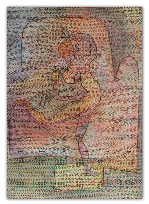 Printio Календарь А2 Танцовщица (пауль клее) hodge susie paul klee