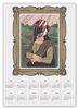 Заказать календарь в Москве. Календарь А2 Мона Лиза в шлеме от Павел Павел - готовые дизайны и нанесение принтов.