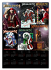 Заказать календарь в Москве. Календарь А2 Megadeth New Year от Vladec11 - готовые дизайны и нанесение принтов.