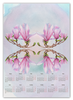 Заказать календарь в Москве. Календарь А2 Магнолия от artoutloop - готовые дизайны и нанесение принтов.