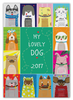 Заказать календарь в Москве. Календарь А2 Calendar 2017. My Lovely Dog от Vasilixa - готовые дизайны и нанесение принтов.