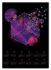 Заказать календарь в Москве. Календарь А2 Galactic Cube от Павел Павел - готовые дизайны и нанесение принтов.