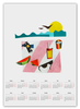 Заказать календарь в Москве. Календарь А2 Отпуск от Orlovaexhibition - готовые дизайны и нанесение принтов.