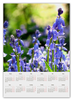 Заказать календарь в Москве. Календарь А2 Синие цветы от st48@rambler.ru - готовые дизайны и нанесение принтов.