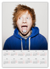 Заказать календарь в Москве. Календарь А2 Ed Sheeran от Vladec11 - готовые дизайны и нанесение принтов.
