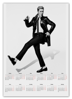 Заказать календарь в Москве. Календарь А2 Justin Bieber от Vladec11 - готовые дизайны и нанесение принтов.