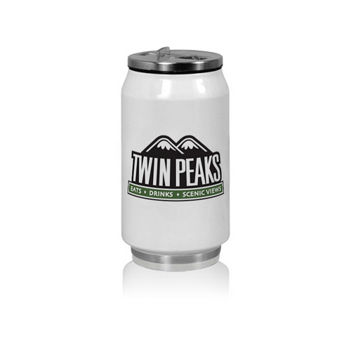 Заказать банку в Москве. Банка Twin Peaks от Jimmy Flash - готовые дизайны и нанесение принтов.