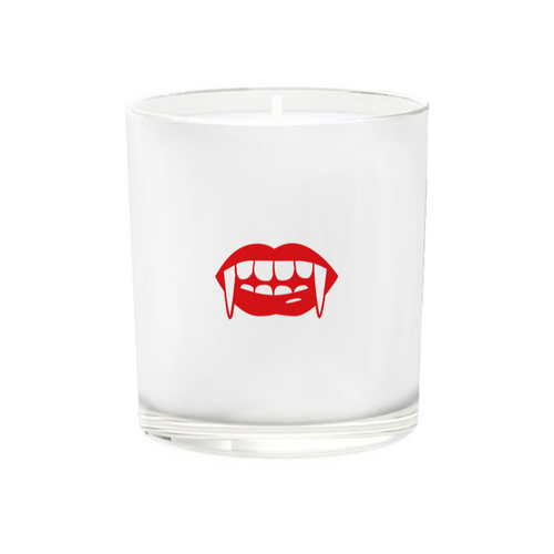 Заказать свечу в Москве. Свеча в стекле Vampire Lips от Jimmy Flash - готовые дизайны и нанесение принтов.