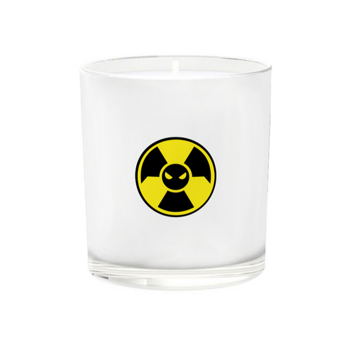 Заказать свечу в Москве. Свеча в стекле Radiation от Jimmy Flash - готовые дизайны и нанесение принтов.