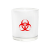 Заказать свечу в Москве. Свеча в стекле Biohazard от Jimmy Flash - готовые дизайны и нанесение принтов.