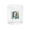 Заказать свечу в Москве. Свеча в стекле Девушка с голубыми волосами от Anstey  - готовые дизайны и нанесение принтов.