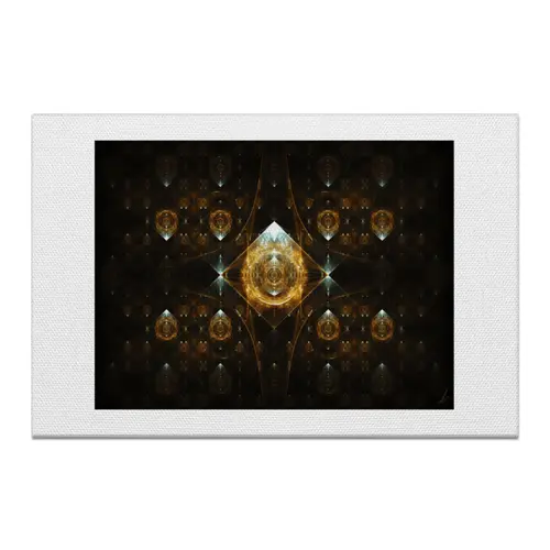 Заказать холст в Москве. Холст 20x30 Golden fractal от Artem Lobanov - готовые дизайны и нанесение принтов.