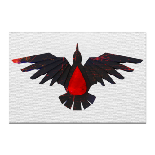 Заказать холст в Москве. Холст 20x30 Blood Ravens от GeekFox  - готовые дизайны и нанесение принтов.