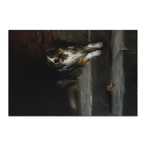 Заказать холст в Москве. Холст 20x30 Колли (картина Артура Вардля) от Apfelbaum - готовые дизайны и нанесение принтов.