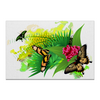 Заказать холст в Москве. Холст 20x30 Бабочки в цветах. от Zorgo-Art  - готовые дизайны и нанесение принтов.