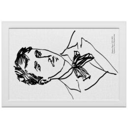 Заказать холст в Москве. Холст 20x30 Портрет Марселя Пруста | Автор А.Неизвестнова от Apfelbaum - готовые дизайны и нанесение принтов.