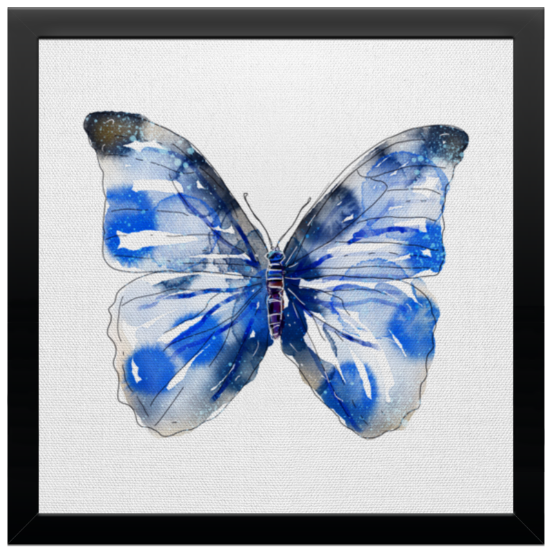 Printio Холст 30×30 Бабочка