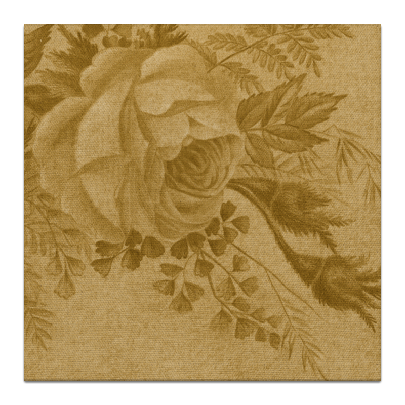 Printio Холст 30×30 Sepia rose