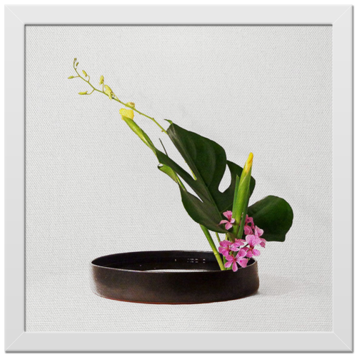 Заказать холст в Москве. Холст 30x30 Икебана / Ikebana от Ikebana - готовые дизайны и нанесение принтов.