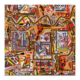 Заказать холст в Москве. Холст 30x30 Оранжевый дом. от Vadim Koval - готовые дизайны и нанесение принтов.